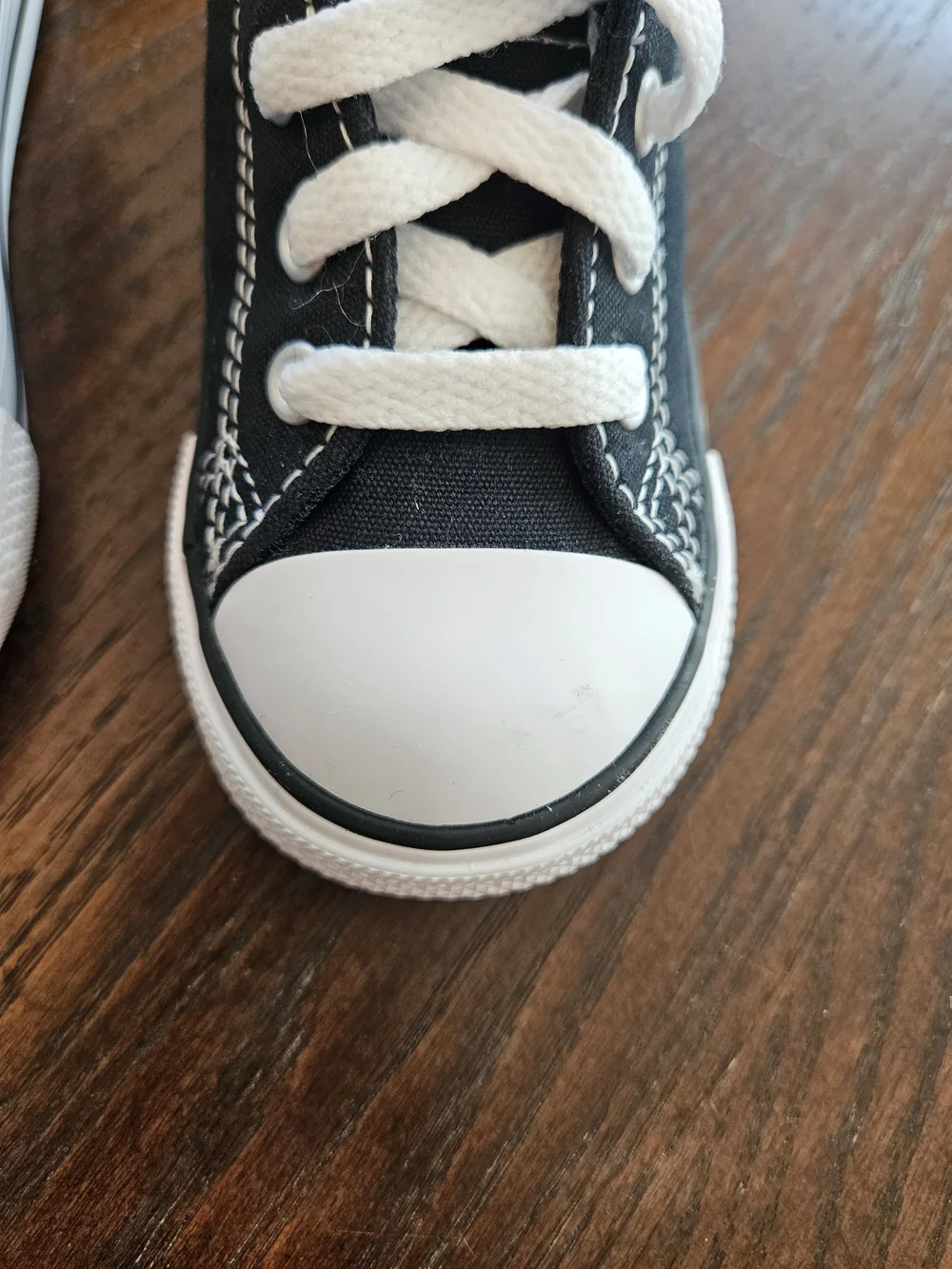 Converse All Star Black White Shoes Toddler Size 8 Sneakers